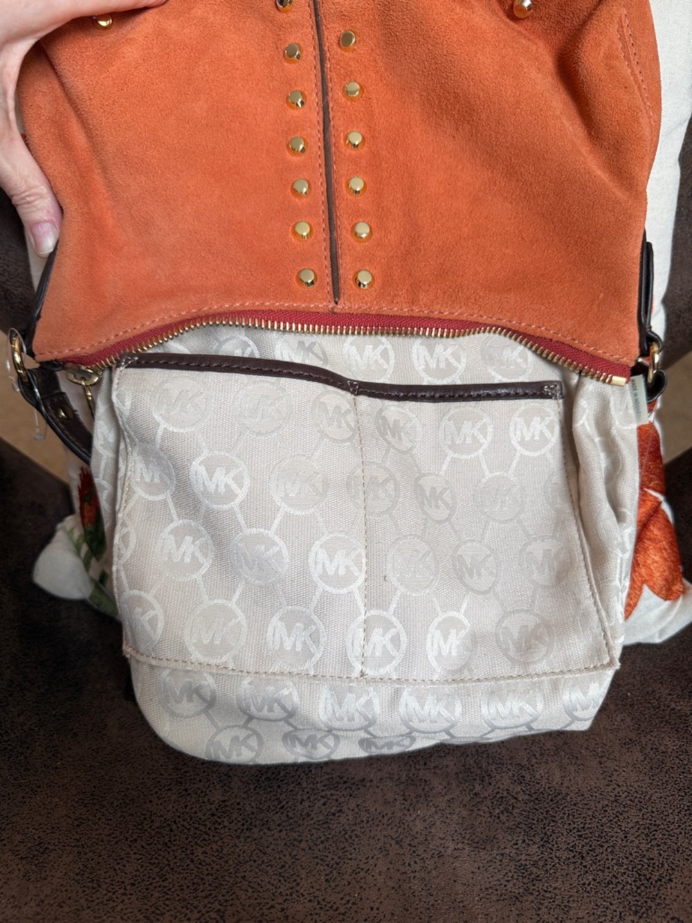 MICHAEL KORS SUEDE BAG - Picture 15 of 15
